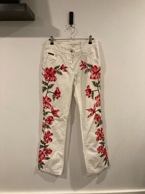 Dolce & Gobbana "girly" line embellished jeans